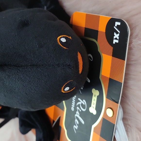 New Listing!! Brand New WOOF SPIDER RIDER PET COSTUME L/XL - Picture 5 of 8